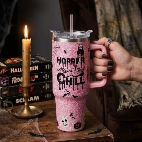 Ghostface No You Hang Up Tumbler 40oz 1pc